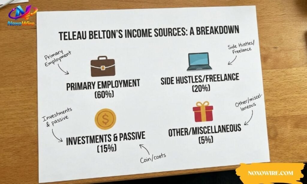 Teleau Belton Income Sources