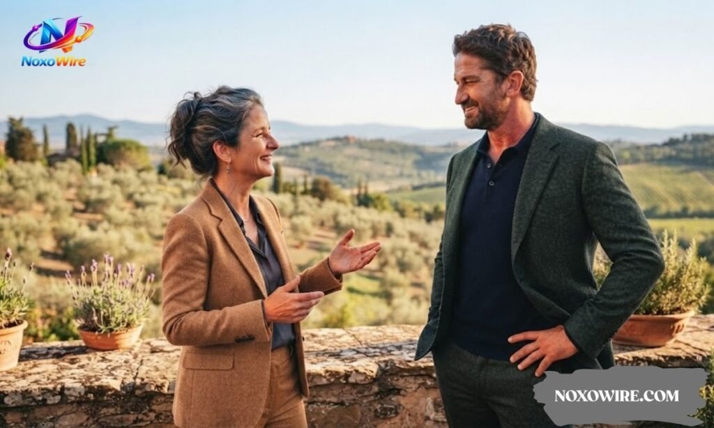 Eileen Catterson and Gerard Butler